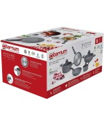 2 - Batteria di pentole 8 pezzi Aeternum Petra vera Madame 3.0 Full Induction