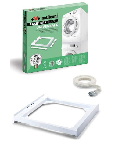 1 - Supporto Base Torre lavatrice asciugatrice Meliconi