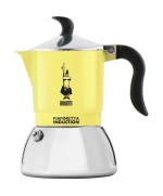 1 - Bialetti moka caffettiera Fiammetta Induction 2 tazze induzione Gialla