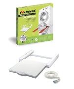 1 - Supporto Base Torre Plus lavatrice asciugatrice Meliconi con ripiano