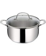 3 - Lagostina batteria di pentole 13 pezzi Evelia acciaio inox induzione