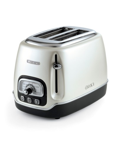 1 - Tostapane 2 fette Ariete Classica pinze tosta toast 158 perla
