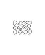 4 - Tagliabiscotti natalizi Tescoma 630902 13 pz