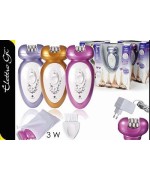 1 - EPILATORE DEPILATORE DONNA LADY SHAVER ELETTRICO RICARICABILE CON LUCE
