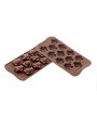 1 - SILIKOMART STAMPO SILICONE CIOCCOLATO EASYCHOC EASTER FRIENDS PASQUA SCG30