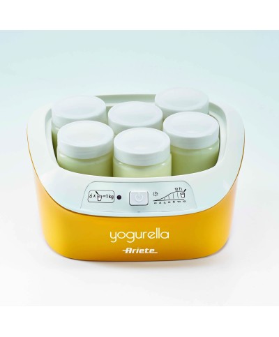 2 - ARIETE 626 YOGURELLA YOGURTIERA ELETTRICA 6 VASETTI  YOGURT MAKER 1 LITRO