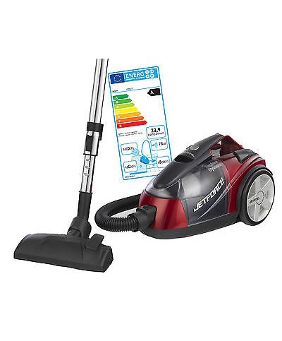 1 - ARIETE ASPIRAPOLVERE JETFORCE ROSSO 2791 CLASSE A SENZA SACCO FILTRO HEPA