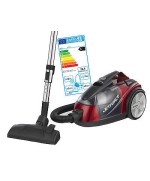 1 - ARIETE ASPIRAPOLVERE JETFORCE ROSSO 2791 CLASSE A SENZA SACCO FILTRO HEPA