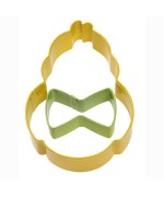 1 - WILTON SET 2 PZ TAGLIAPASTA TAGLIABISCOTTI TAGLIA BISCOTTI PULCINO PASQUA