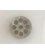1 - Piastra Reber tc 5 diametro 10 mm acciaio per tritacarne