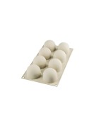 3 - Stampo silicone Dolce tartufo multiporzione Silikomart sfera 3D