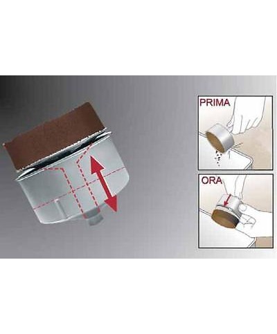 1 - FRABOSK TRINO FILTRO AD IMBUTO 3 / 1 TAZZA MOKA ALLUMINIO CAFFÈ 880239