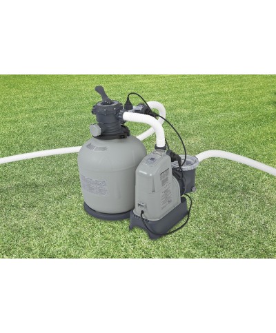 1 - INTEX POMPA A SABBIA COMBO CLORINATORE 10000 L/H PER PISCINE PISCINA 28680