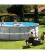 1 - INTEX PISCINA ULTRA FRAME TONDA ROTONDA CON POMPA FILTRO 488X122 CM 26322