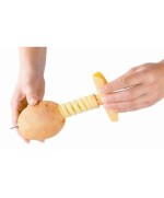 1 - TESCOMA SVUOTA SBUCCIA PATATE A SPIRALE RICCIOLI RICCIOLO FRUTTA VERDURA