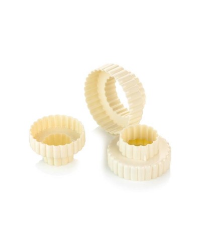 1 - Tagliabiscotti doppio taglio Tondi Festonati Tescoma 630861