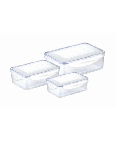 1 - TESCOMA CONTENITORI RETTANGOLARI 3 PZ FRESHBOX 892092