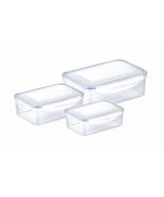 1 - TESCOMA CONTENITORI RETTANGOLARI 3 PZ FRESHBOX 892092