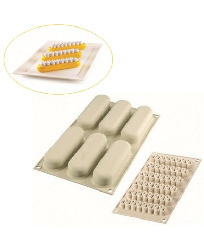 1 - Kit Pop Éclair stampo silicone multiporzione Silikomart