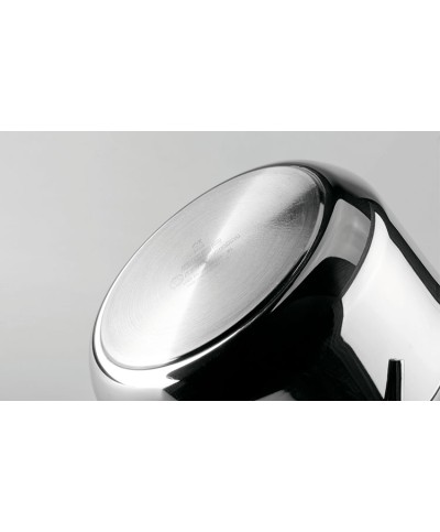 2 - Pentola a pressione Easy Chef Aeternum Inox 5 litri acciaio induzione