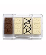 1 - Stampo cioccolatini tavoletta in policarbonato Decora