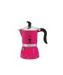 1 - BIALETTI MOKA CAFFETTIERA FIAMMETTA 1 TAZZA CAFFE CAFFÈ ESPRESSO FUCSIA