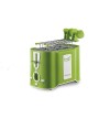 1 - ARIETE TOSTAPANE TIMER 2 PINZE ACCIAIO TOSTA TOAST TIME PANE VERDE 124