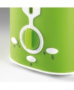 4 - ARIETE TOSTAPANE TIMER 2 PINZE ACCIAIO TOSTA TOAST TIME PANE VERDE 124