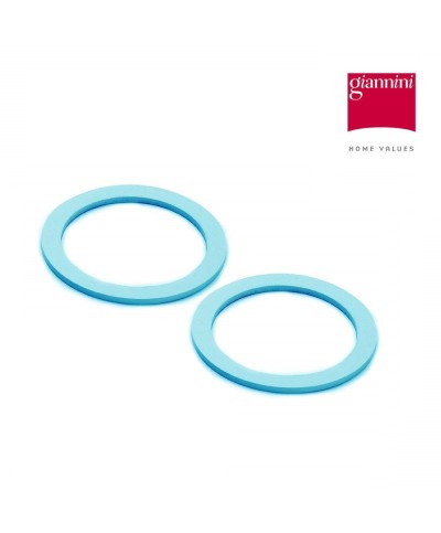 1 - SET KIT 2 GUARNIZIONI GIANNINI GUARNIZIONE CAFFETTIERA GIANNINA 9/12 TAZZE C968