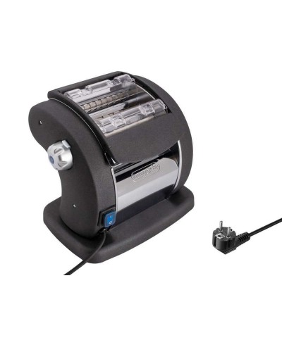 2 - Imperia Pasta presto Gourmet macchina per la pasta elettrica Ruvida 5703 Grigio Antracite