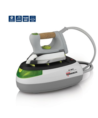 1 - Ferro da stiro a caldaia carica cobtinua Termozeta 74354 Verde
