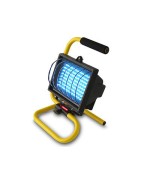 1 - BEPER TORCIA DA LAVORO 96 LED FARO ORIENTABILE APPENDIBILE 7 WATT 70.068