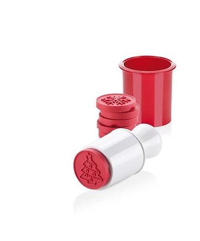 1 - Tagliapasta Timbro per biscotti 6 decori Nataizi Tescoma 630114