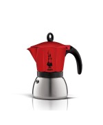 1 - Caffettiera induction 6 tazze red 0004923  Bialetti
