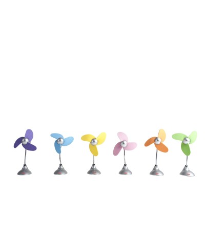 1 - BIMAR MINI VENTILATORE TAVOLO PRESA USB 2 VELOCITA' Ø 12 CM GOMMA VT11