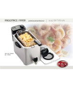 1 - Friggitrice 3/4 litri professionale con rubinetto FRY4 RGV