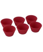 1 - 6 pirottini in silicone per muffin cupcakes Silikomart