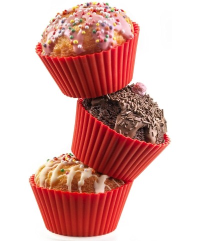 2 - 6 pirottini in silicone per muffin cupcakes Silikomart