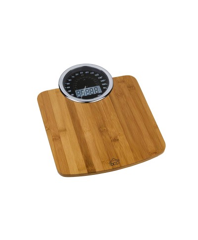 1 - Bilancia pesa persone bamboo PW3595 DCG 180 kg