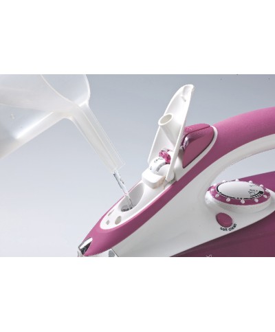 2 - ARIETE STEAM IRON 2200W FERRO DA STIRO VAPORE PIASTRA CERAMICA SLIM 6215