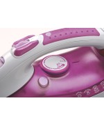 3 - ARIETE STEAM IRON DELUXE 2400W FERRO DA STIRO VAPORE PIASTRA CERAMICA 6216