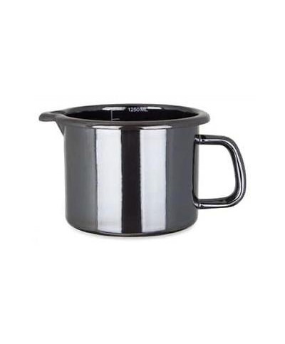 1 - GWS PROFI BLACK STAR BRICCO BOLLILATTE BOLLI LATTE 1250 ML ACCIAIO 011249