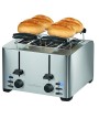 1 - Tostapane in acciaio inox 4 posti Profi cook TA1073