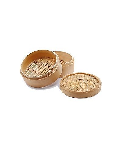 1 - CUOCIVAPORE VAPORIERA CUOCI COTTURA VAPORE BAMBOO BAMBÙ DIAMETRO 25,5 CM
