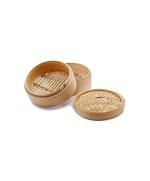 1 - CUOCIVAPORE VAPORIERA CUOCI COTTURA VAPORE BAMBOO BAMBÙ DIAMETRO 25,5 CM