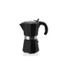 1 - Caffettiera Miss Moka Innova Black Forever 6 tz induzione