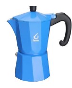 1 - FOREVER MISS MOKA SUPER CAFFETTIERA CAFFE 6 TZ TAZZE CAFFÈ ESPRESSO BLU