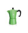 1 - FOREVER MISS MOKA SUPER CAFFETTIERA CAFFE 6 TZ CAFFÈ ESPRESSO VERDE NEW