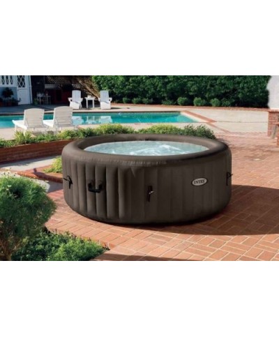 1 - Piscina Idromassaggio INTEX 28422 Fuori Terra JET MASSAGE SPA SISTEMA FILTRANTE GONFIABILE 28422