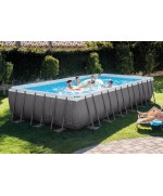 1 - Piscina fuori terra Intex 28366 26366 Ultra Frame 732X366X132cm + POMPA CLORINATORE